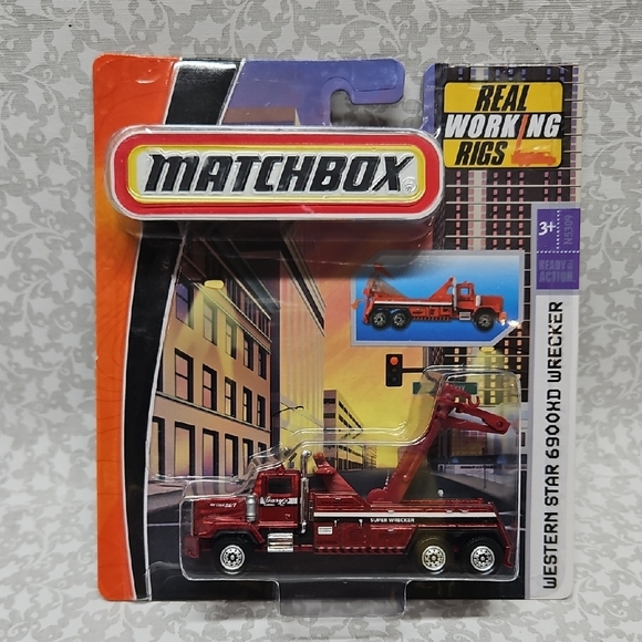 2008 Matchbox Western Star 6900XD Wrecker Real Working Rigs - Picture 1 of 14